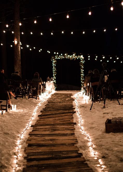 A Wintry New Years Eve Wedding Under The Stars Wedding Venues Beach