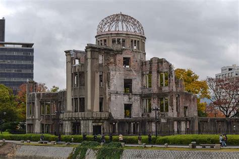 A Bomb Dome A Photograph From Hiroshima Peace Memorial Park Hiroshima