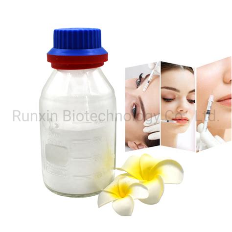 Plastic Surgery Pharmaceutical Injection Grade Raw Material Hyaluronic