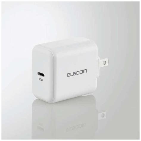 エレコム Elecom ノートpc用acアダプター Usb充電器 Usb Power Delivery認証 ホワイト Acdc