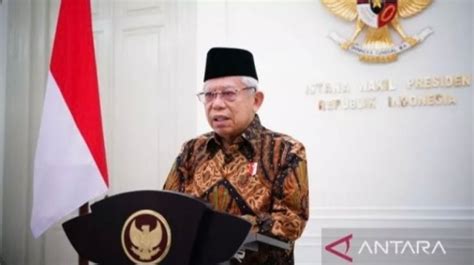 Sindir Jokowi Jelang Lengser Wapres Ma Ruf Amin Saya Tak Perlu