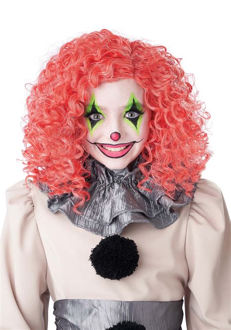 Red Clown Hair Wig