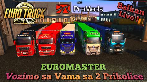 Euro Truck 2 Vozimo Sa Vama Po 2 Prikolice Pro Mods Giveaway 2x ETS 2