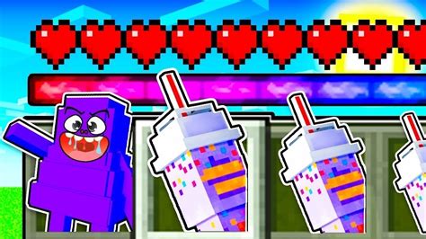 We Tried The Grimace Shake In Minecraft Youtube