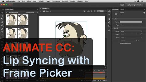 Animate Cc Lip Syncing With Frame Picker Youtube