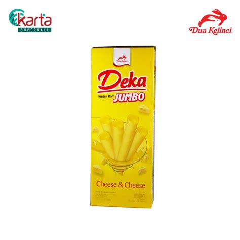 deka wafer roll jumbo cheese cheese  lazada