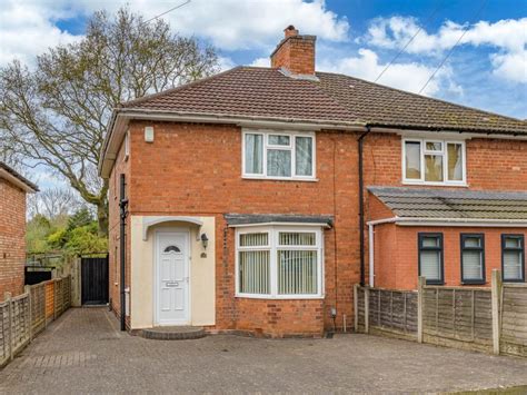 3 Bed Semi Detached House For Sale In Dornton Road Birmingham West