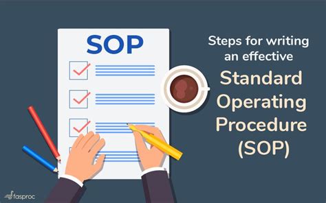 Steps For Writing An Effective Standard Operating Procedure Sop