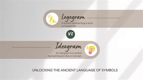 Logograph vs Ideograph: Deciphering the Language of Symbols - GoldKey ...