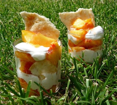 Easy Peasy Lemon Squeezy Peach Mini Trifles Mini Trifle Trifle