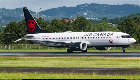 C Fsjj Air Canada Boeing 737 8 Max Photo By Maxime Certain Messager