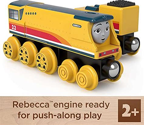 Thomas Friends Wooden Railway Toy Train Rebecca Push Along Wood