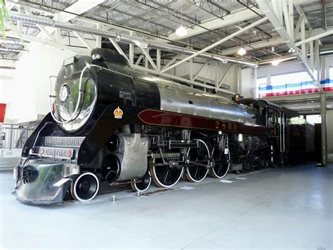 2860 Royal Hudson At The Railway Museum Of British Columbia Rtrains