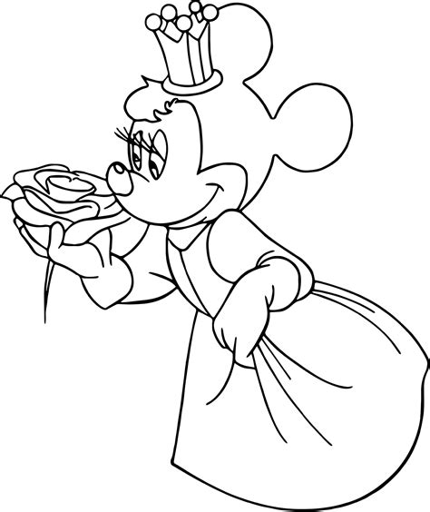 Adorable Minnie Mouse Coloring Pages | 101 Coloring