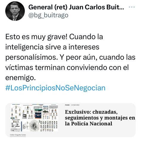 Esto Es Muy Grave Juan Carlos Buitrago Critica Duramente Trama De