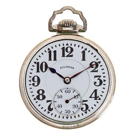 Illinois Jewel Type Iii Sixty Hour Bunn Special Pocket Watch Circa