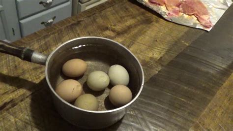 Easy Peel Hard Boiled Farm Fresh Eggs Youtube