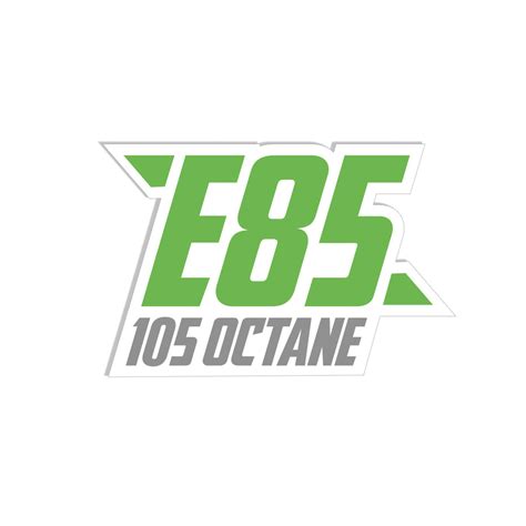 E85 105 Octane Decal 4 Propel Proshop