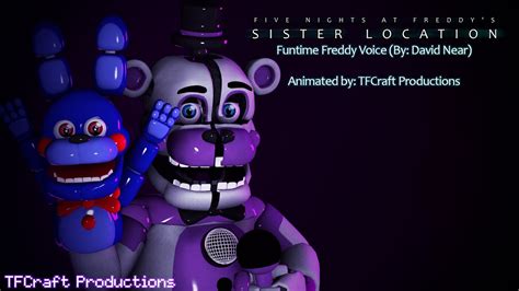 Sfm Fnafsl Funtime Freddy Voice By David Near Youtube