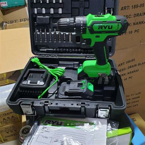 Jual Cordless Impact Drill Ryu Rci V Rci V Mesin Bor Batre Baterai