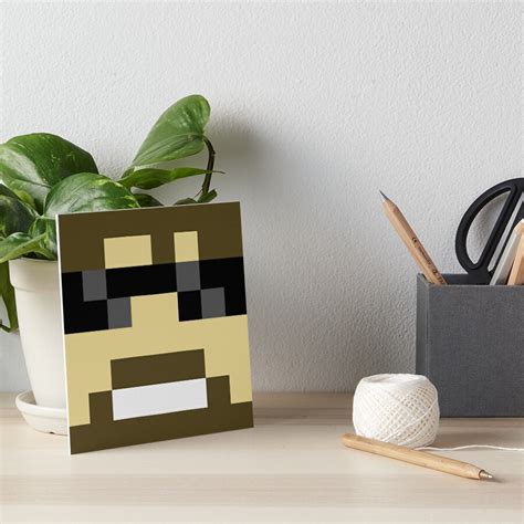 Ssundee Minecraft Skin Art Board Print For Sale By Youtubedesign