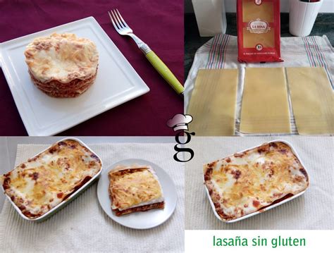 Las recetas de Glutoniana Lasaña boloñesa sin gluten