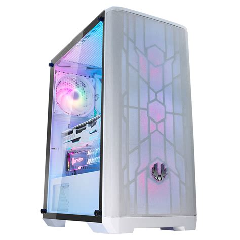 Case BitFenix Nova Mesh SE TG Bianco Illuminazione ARGB AK