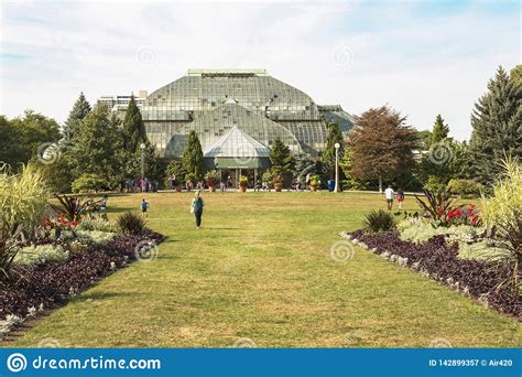 Historic Botanical Garden In Chicago Editorial Photography Image Of