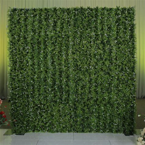 8ft X 12ft Portable Mixed Natural Greenery Backdrop Kit