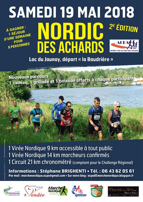 ACPA 85 Marche Nordique NORDIC DES ACHARDS 2018