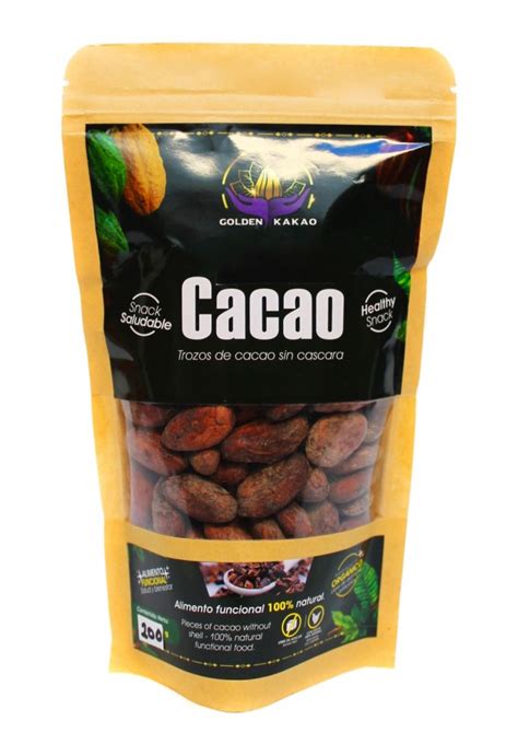 Granos De Cacao Cubierto X Gr Golden Kakao