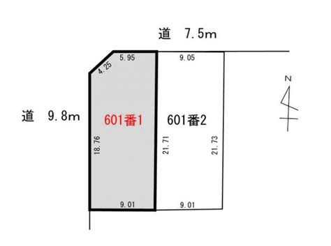 【ハトマークサイト】石川県小松市吉竹町6丁目の 売地