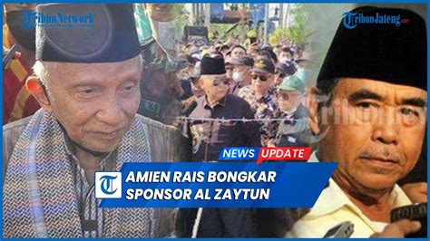 Blak Blakan Amien Rais Bongkar Sponsor Al Zaytun Sama Dengan Masjid At