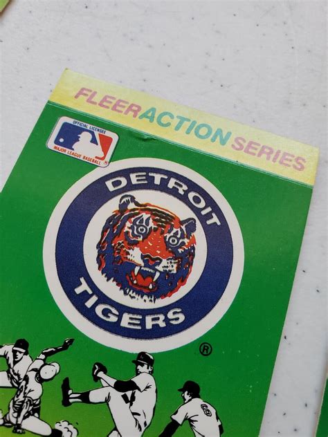 1990 Fleer Action Series Team Stickers Cards Set Of 30 Baseball Quiz