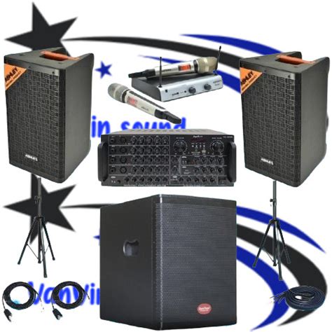 Jual PAKET KARAOKE SOUND SYSTEM SPEAKER ASHLEY 8 INCH ORIGINAL GARANSI