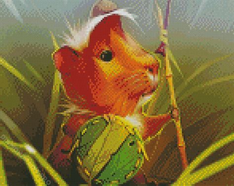 Warrior Guinea Pig Diamond Painting Diamondpaintpro