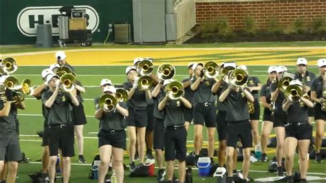 Baylor University Golden Wave Band Word Up Youtube