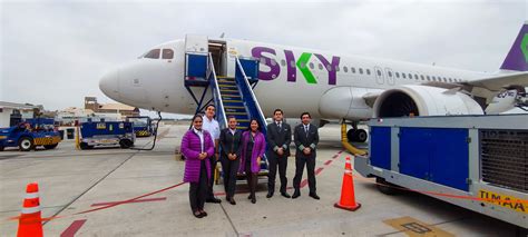 AEROLÍNEA SKY INICIA VUELOS A CHICLAYO Y CAJAMARCA SKY Airline Blog