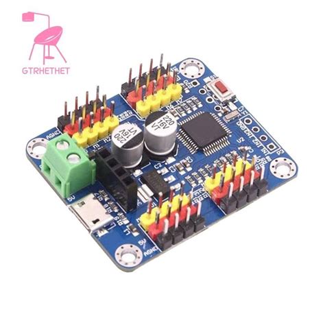 Channel Pwm Servo Motor Driver Controller Board Module Pcb Steering