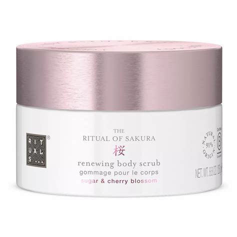 The Ritual Of Sakura Body Scrub Piling G Rituals Mist Parfumerija