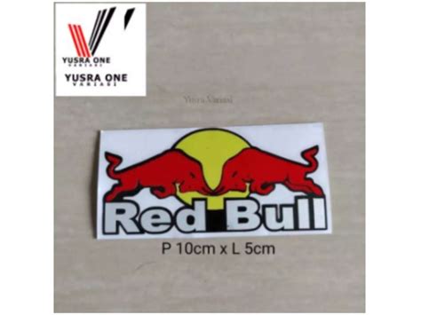 Jual Stiker Cutting Redbull Red Bull Kualitas Ter Baik Ter Murah Di