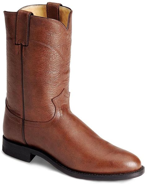 Justin Mens 10 Corona Roper Boots Boot Barn