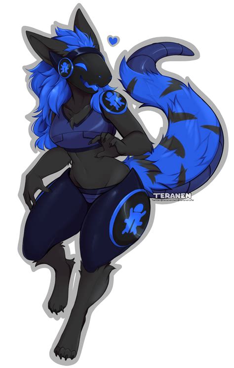 313099 Safe Artistteranen Oc Oc Only Fictional Species Mammal Protogen Anthro