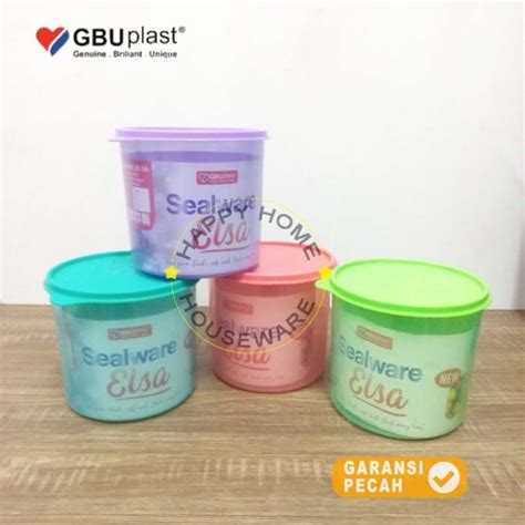 Jual Gbu Sealware Elsa Round Toples Kedap Udara Serbaguna Bulat Size L