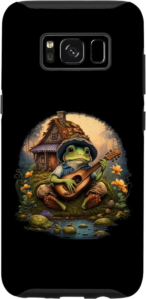 Amazon Galaxy S Cottagecore Aesthetic Frog Playing Banjo On