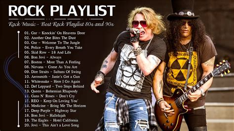 Best Rock Music 80s 90s Playlist 📌 Top 50 Best Rock Music📌 Rock Full Album Youtube Music