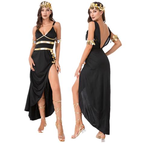 Sexy Egyptian Queen Cleopatra Costume Adult Women Halloween Cosplay