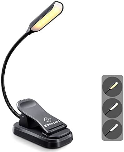 Amazon LEPOWER Clip On Book Light Reading Light Clip Light With 5