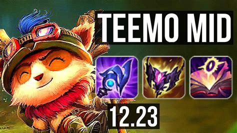 TEEMO Vs LEBLANC MID 1100 Games Legendary 1 1M Mastery 11 3 6