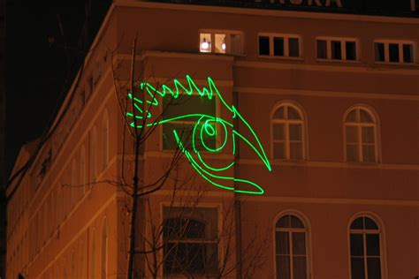 Laser advertising – Laser Show